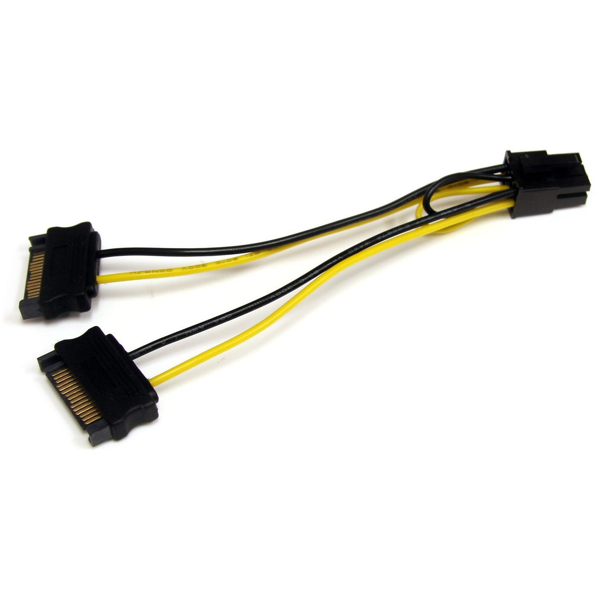 Main Image for StarTech 6in SATA Power to 6 Pin PCI Express Video Card Power Cable Adapter