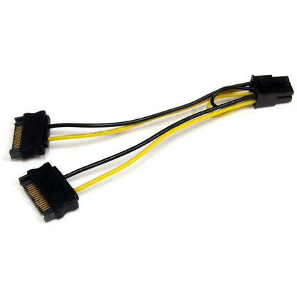 Main Image for StarTech 6in SATA Power to 6 Pin PCI Express Video Card Power Cable Adapter