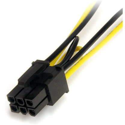Alternate-Image2 Image for StarTech 6in SATA Power to 6 Pin PCI Express Video Card Power Cable Adapter