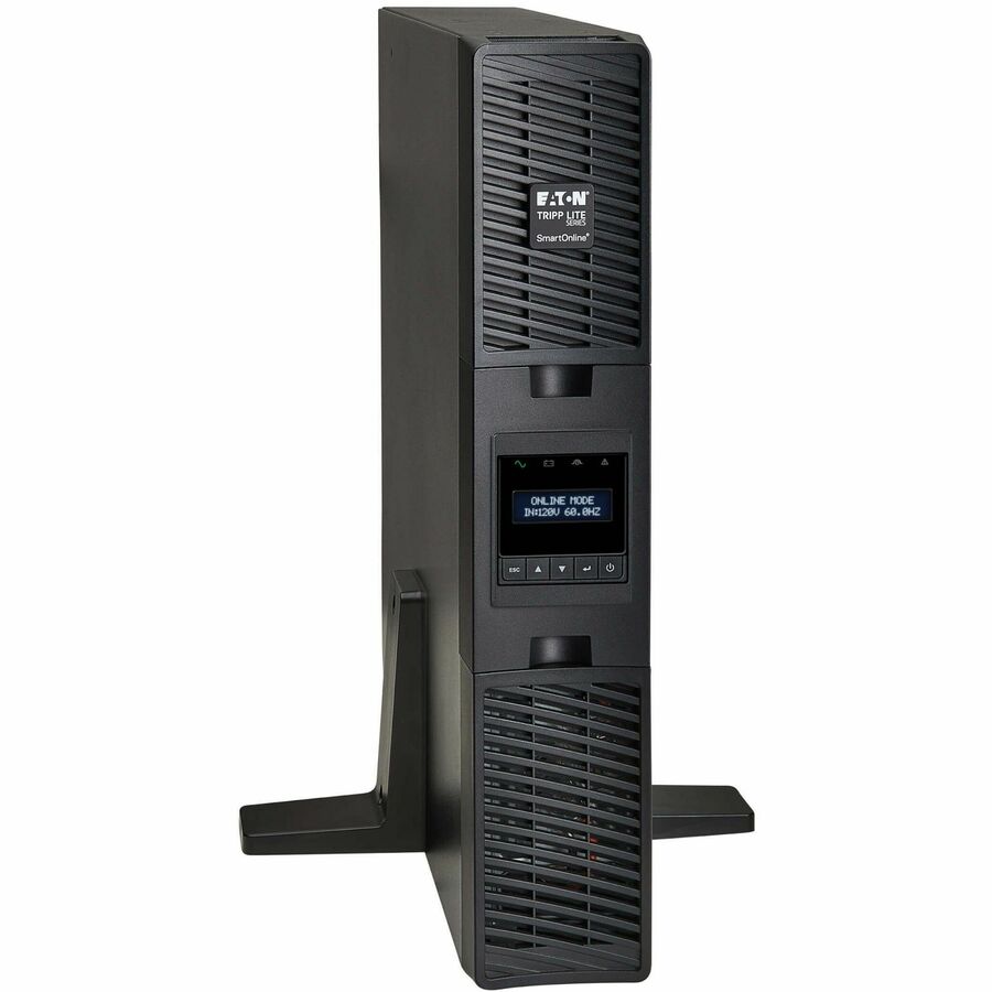 Alternate-Image1 Image for Tripp Lite by Eaton series UPS SmartOnline 1500VA 1350W 120V Double-Conversion Sine Wave UPS - 8 Outlets, Extended Run, Network Card Option, LCD, USB, DB9, 2U Rack/Tower