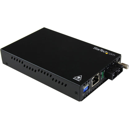 Main Image for StarTech Gigabit Ethernet Multi Mode Fiber Media Converter SC 550m, 1000 Mbps, TAA