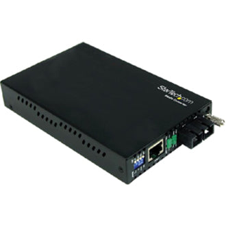Right Image for StarTech Gigabit Ethernet Multi Mode Fiber Media Converter SC 550m, 1000 Mbps, TAA