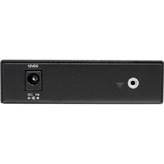 Rear Image for StarTech Gigabit Ethernet Multi Mode Fiber Media Converter SC 550m, 1000 Mbps, TAA