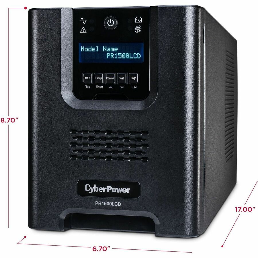 Alternate-Image3 Image for CyberPower PR1500LCD Smart App Sinewave UPS Systems