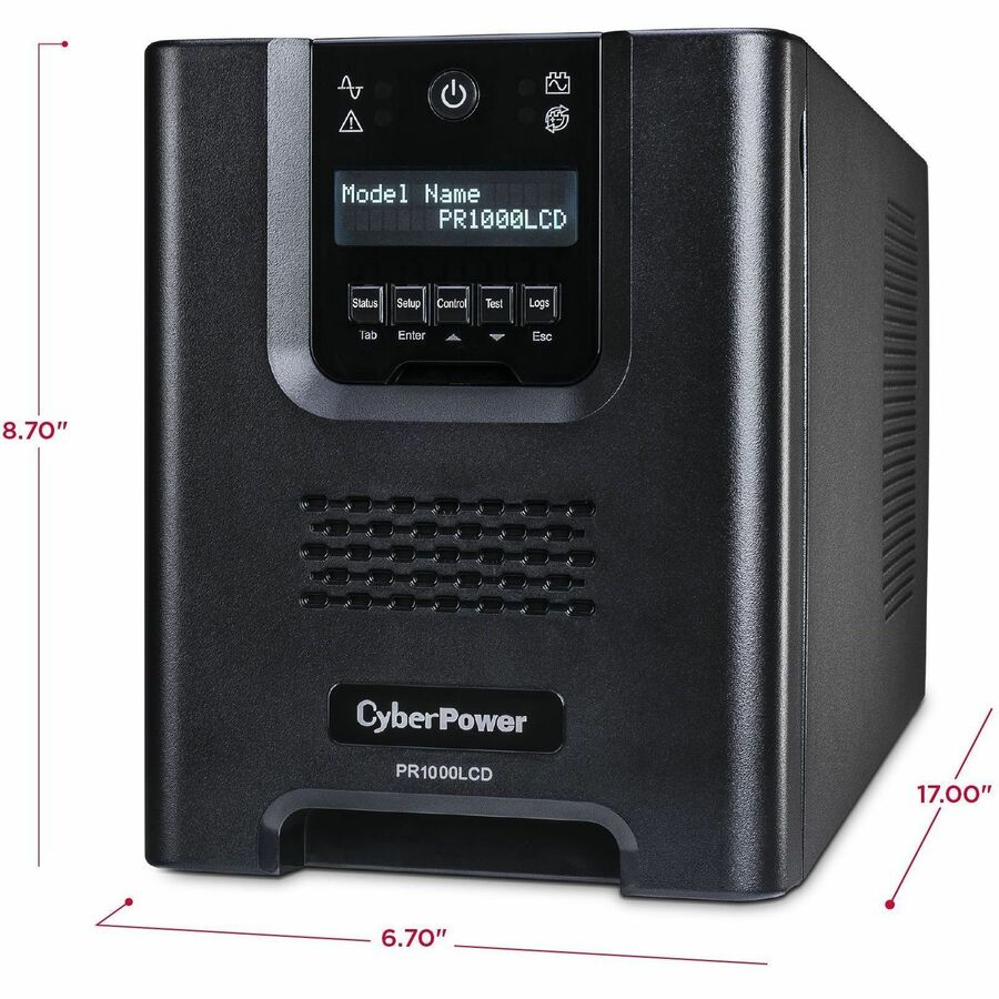 Alternate-Image4 Image for CyberPower PR1000LCD Smart App Sinewave UPS Systems