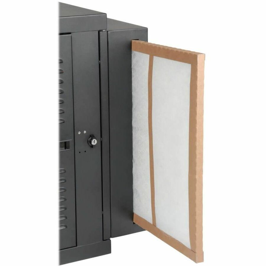Alternate-Image6 Image for Tripp Lite by Eaton SmartRack 12U Switch-Depth Wall-Mount Small Rack Enclosure for Harsh Environments Hinged Back