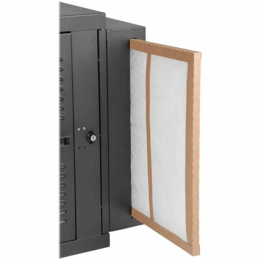 Alternate-Image4 Image for Tripp Lite by Eaton SmartRack 12U Switch-Depth Wall-Mount Small Rack Enclosure for Harsh Environments Hinged Back