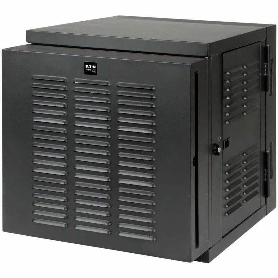 Alternate-Image9 Image for Tripp Lite by Eaton SmartRack 12U Switch-Depth Wall-Mount Small Rack Enclosure for Harsh Environments Hinged Back