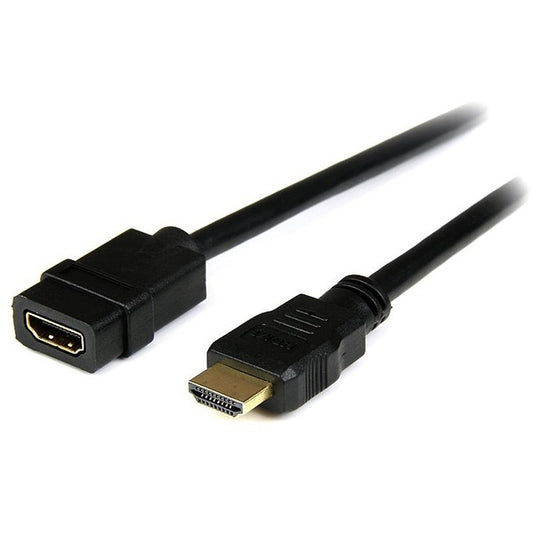 Main Image for StarTech.com 2m HDMI Extension Cable, HDMI Male to Female Cable, 4K HDMI Cable Extender, 4K UHD HDMI Cable with Ethernet M/F, HDMI 1.4