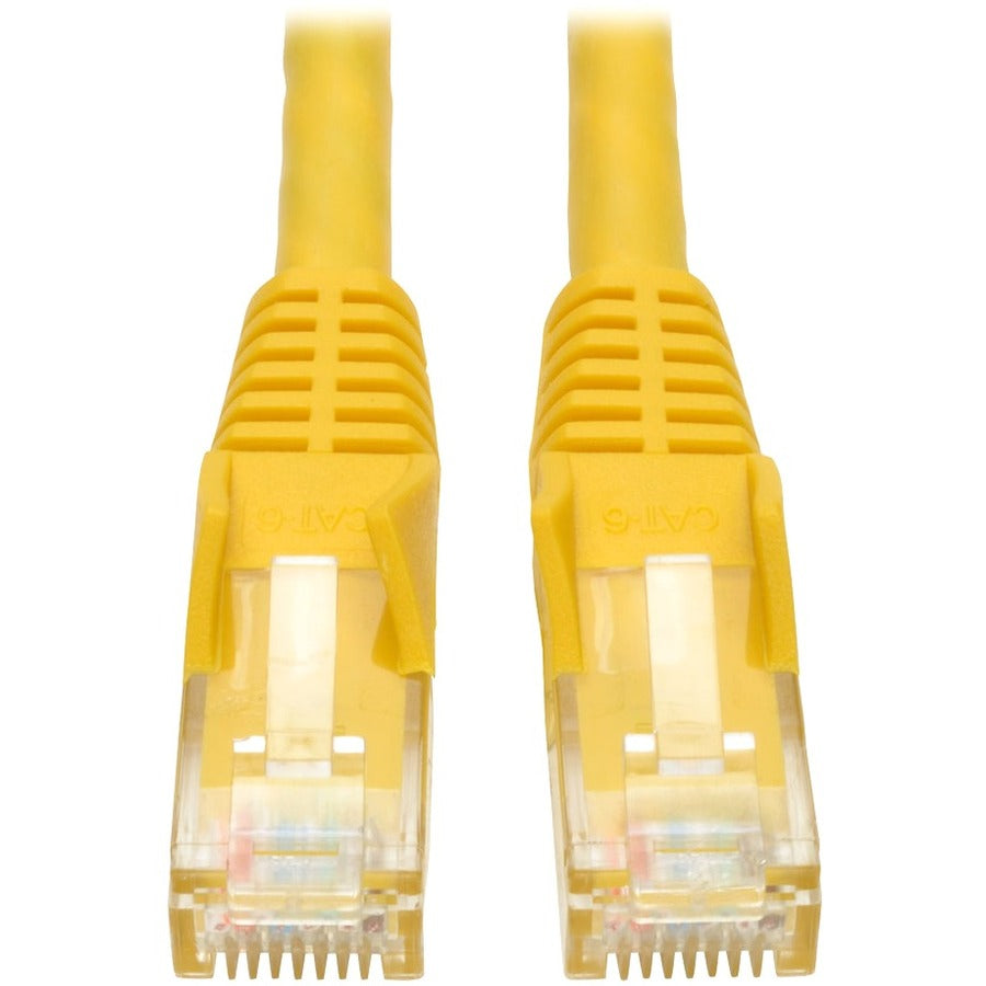 Main Image for Eaton Tripp Lite Series Cat6 Gigabit Snagless Molded (UTP) Ethernet Cable (RJ45 M/M), PoE, Yellow, 6 ft. (1.83 m)