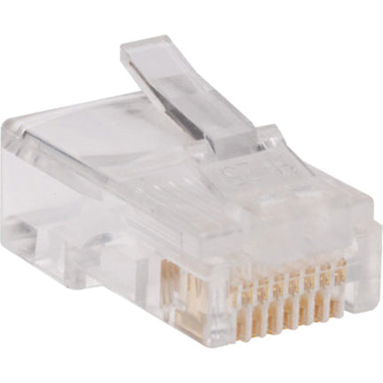 Right Image for Eaton Tripp Lite Series RJ45 Plugs for Round Solid / Stranded Conductor 4-pair Cat5e Cable, 100-Pack