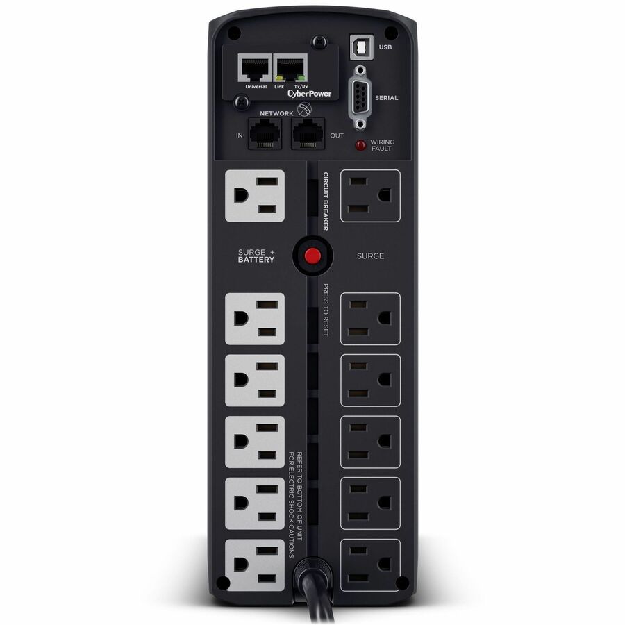 Alternate-Image6 Image for CyberPower CP1500PFCLCDTAA TAA Compliant UPS System