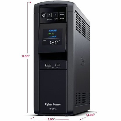 Alternate-Image3 Image for CyberPower CP1500PFCLCDTAA TAA Compliant UPS System