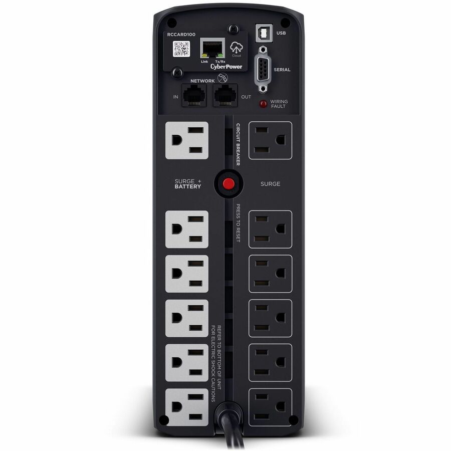 Alternate-Image7 Image for CyberPower CP1500PFCLCDTAA TAA Compliant UPS System
