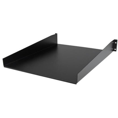 Rear Image for StarTech 2U Server Rack Cabinet Shelf, Fixed 22" Deep Cantilever Rackmount Tray for 19" AV/Network Enclosure w/Cage Nuts/Screws, TAA