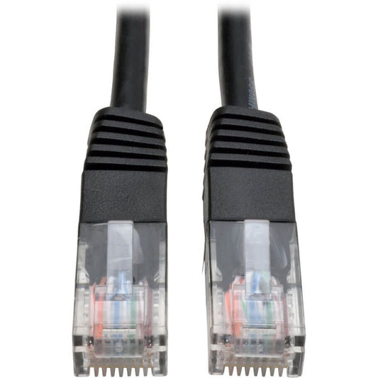 Main Image for Eaton Tripp Lite Series Cat5e 350 MHz Molded (UTP) Ethernet Cable (RJ45 M/M), PoE - Black, 100 ft. (30.5 m)