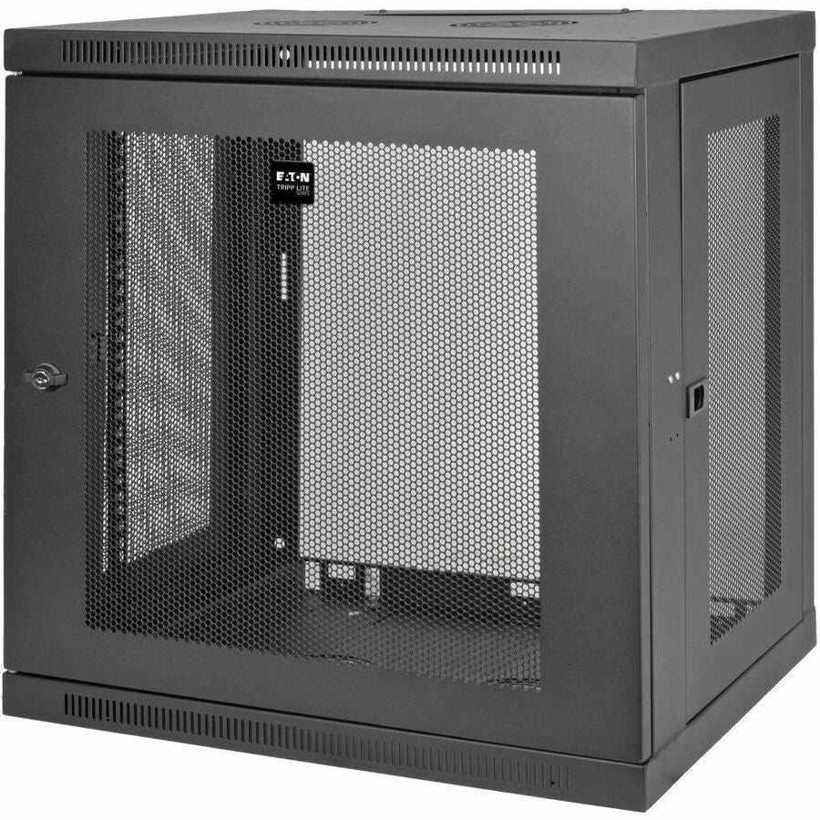 Alternate-Image3 Image for Eaton Tripp Lite Series SmartRack 12U Low-Profile Switch-Depth Wall-Mount Small Rack Enclosure