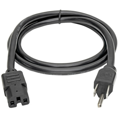 Alternate-Image1 Image for Eaton Tripp Lite Series Power Cord, NEMA 5-15P to C15 - Heavy-Duty, 15A, 125V, 14 AWG, 8 ft. (2.43 m), Black
