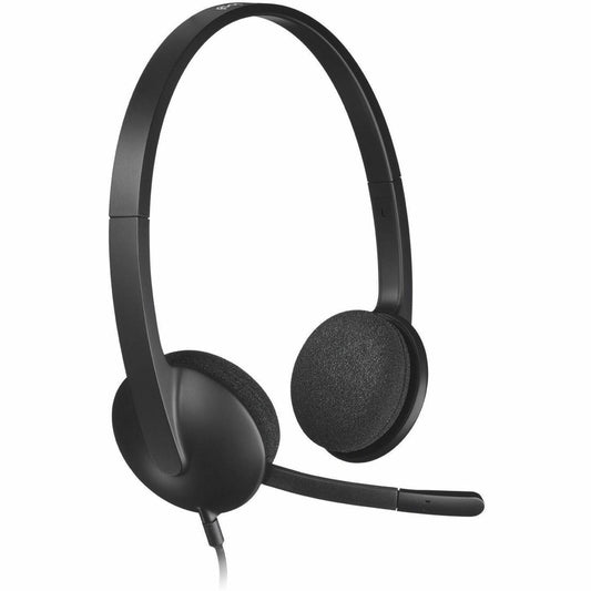 Main Image for Logitech H340 USB Headset with Noise-Cancelling Mic