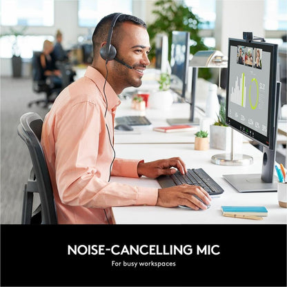 Alternate-Image1 Image for Logitech H340 USB Headset with Noise-Cancelling Mic