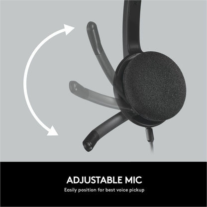 Alternate-Image4 Image for Logitech H340 USB Headset with Noise-Cancelling Mic