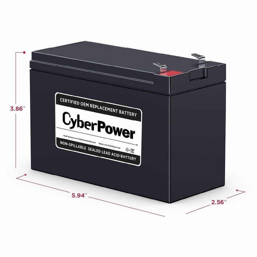 Alternate-Image2 Image for CyberPower RB1280 Replacement Battery Cartridge