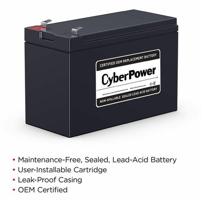 Alternate-Image1 Image for CyberPower RB1280 Replacement Battery Cartridge