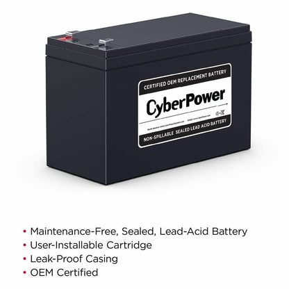 Alternate-Image1 Image for CyberPower RB1290 Replacement Battery Cartridge