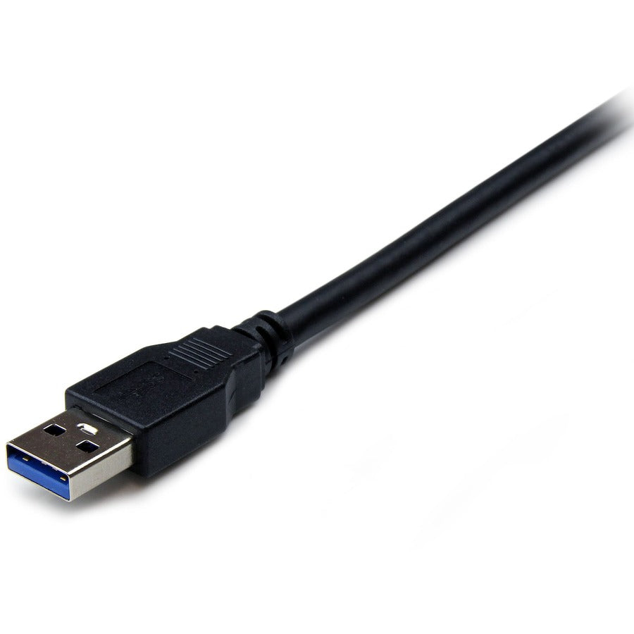 Alternate-Image1 Image for StarTech.com 6 ft Black SuperSpeed USB 3.0 (5Gbps) Extension Cable A to A - M/F