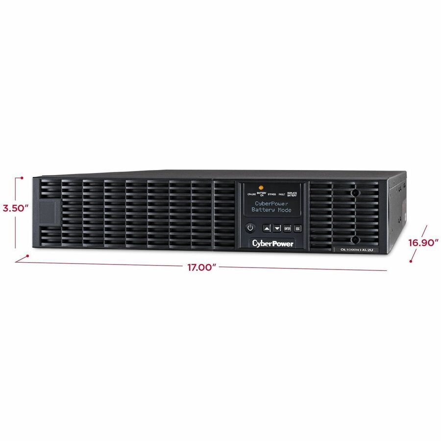 Alternate-Image1 Image for CyberPower OL1000RTXL2U Smart App Online UPS Systems