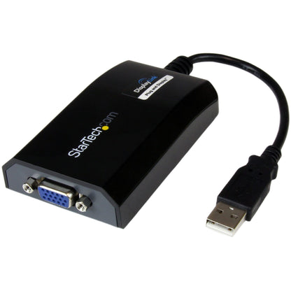 Main Image for StarTech.com USB to VGA Adapter, External USB Video Graphics Card for PC and MAC, 1920x1200, Display Adapter - replacement for USB32VGAPRO