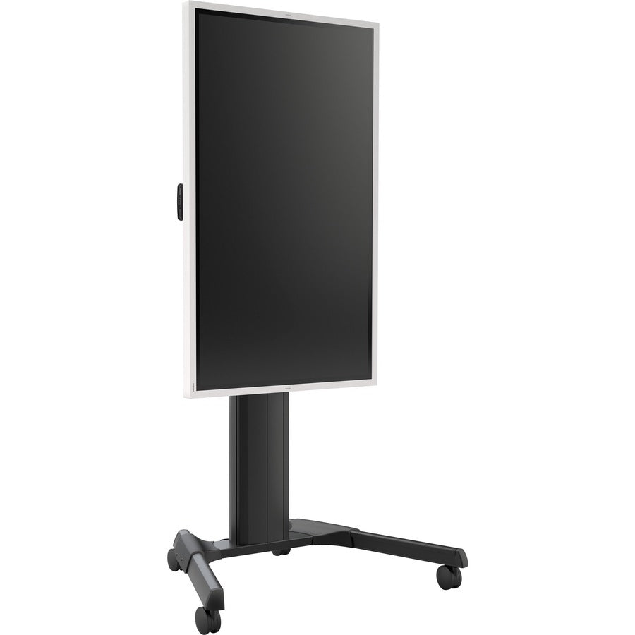 Alternate-Image2 Image for Chief Fusion Adjustable Mobile Display Cart - For Displays 42-86" - Black