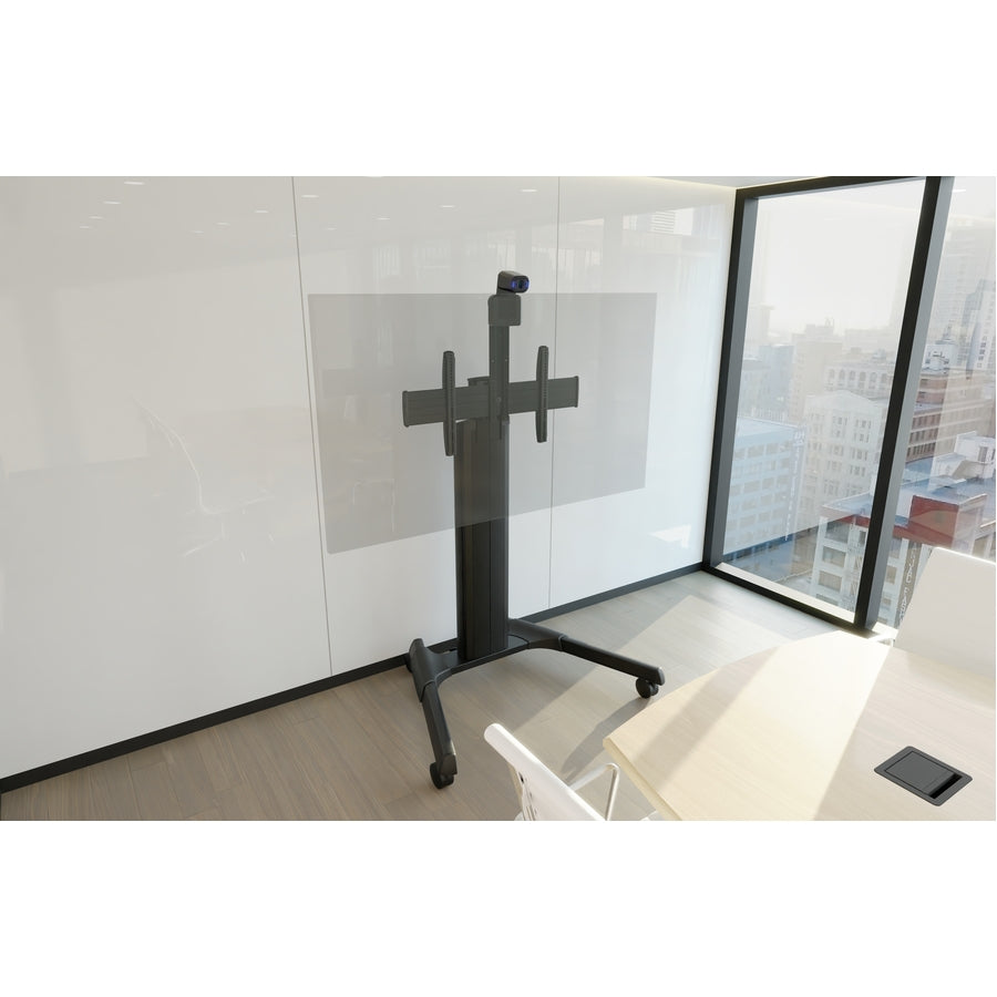 Life-Style Image for Chief Fusion Adjustable Mobile Display Cart - For Displays 42-86" - Black