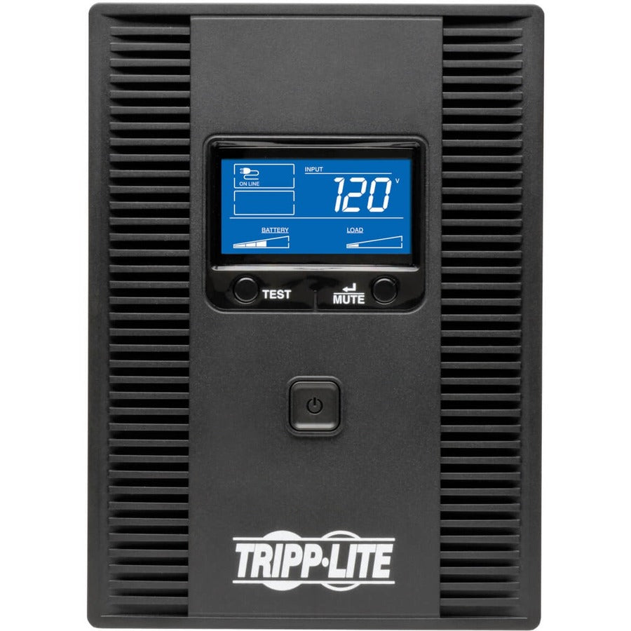 Front Image for Eaton Tripp Lite Series OmniSmart 1500VA 810W 120V Line-Interactive UPS - 10 Outlets, AVR, USB, LCD, Tower