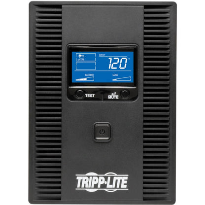 Front Image for Eaton Tripp Lite Series OmniSmart 1500VA 810W 120V Line-Interactive UPS - 10 Outlets, AVR, USB, LCD, Tower
