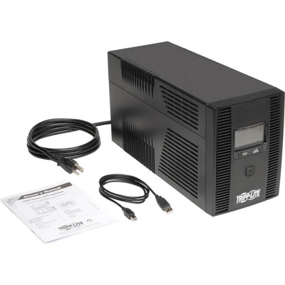 Alternate-Image4 Image for Eaton Tripp Lite Series OmniSmart 1500VA 810W 120V Line-Interactive UPS - 10 Outlets, AVR, USB, LCD, Tower