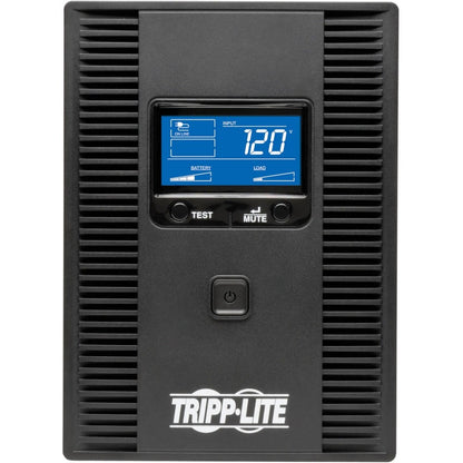 Front Image for Eaton Tripp Lite Series SmartPro 1500VA 900W 120V Line-Interactive Sine Wave UPS - 10 Outlets, LCD, USB, Tower