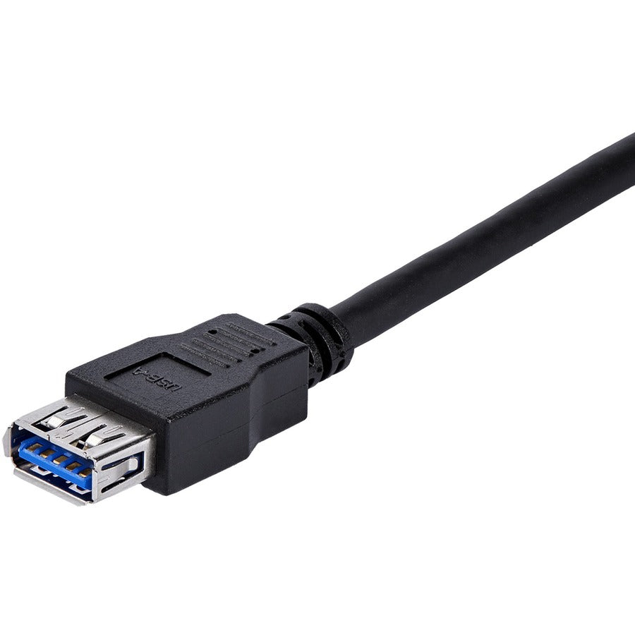 Alternate-Image2 Image for StarTech.com 1m Black SuperSpeed USB 3.0 (5Gbps) Extension Cable A to A - M/F