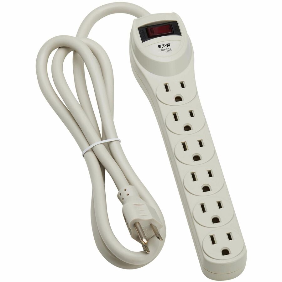 Alternate-Image3 Image for Eaton Tripp Lite Series Industrial Power Strip, 6-Outlet, 4 ft. (1.2 m) Cord