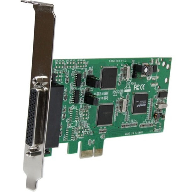 Top Image for StarTech 4 Port PCI Express PCIe Serial Combo Card, 2 x RS232 2 x RS422 / RS485, TAA