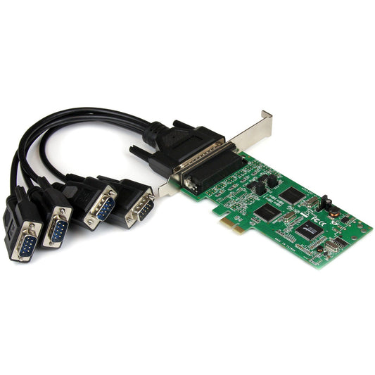 Main Image for StarTech 4 Port PCI Express PCIe Serial Combo Card, 2 x RS232 2 x RS422 / RS485, TAA