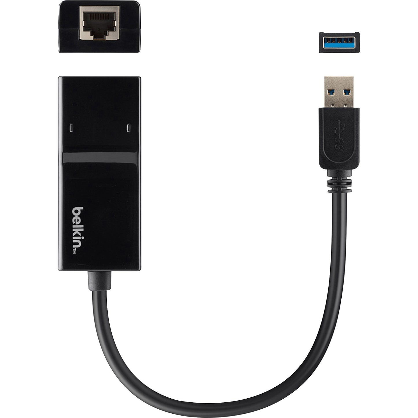 Main Image for Belkin USB 3.0 to Gigabit Ethernet GbE Network Adapter 10/100/1000