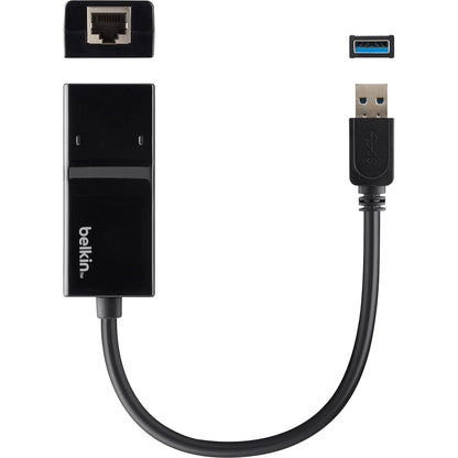 Main Image for Belkin USB 3.0 to Gigabit Ethernet GbE Network Adapter 10/100/1000