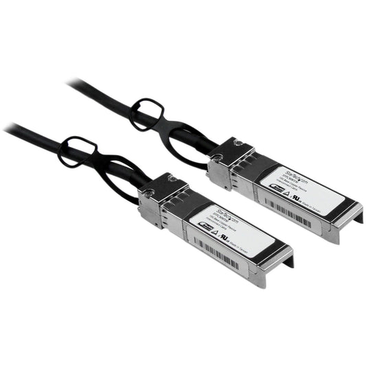 Main Image for StarTech.com 1m 10G SFP+ to SFP+ Direct Attach Cable for Cisco SFP-H10GB-CU1M - 10GbE SFP+ Copper DAC 10Gbps Passive Twinax