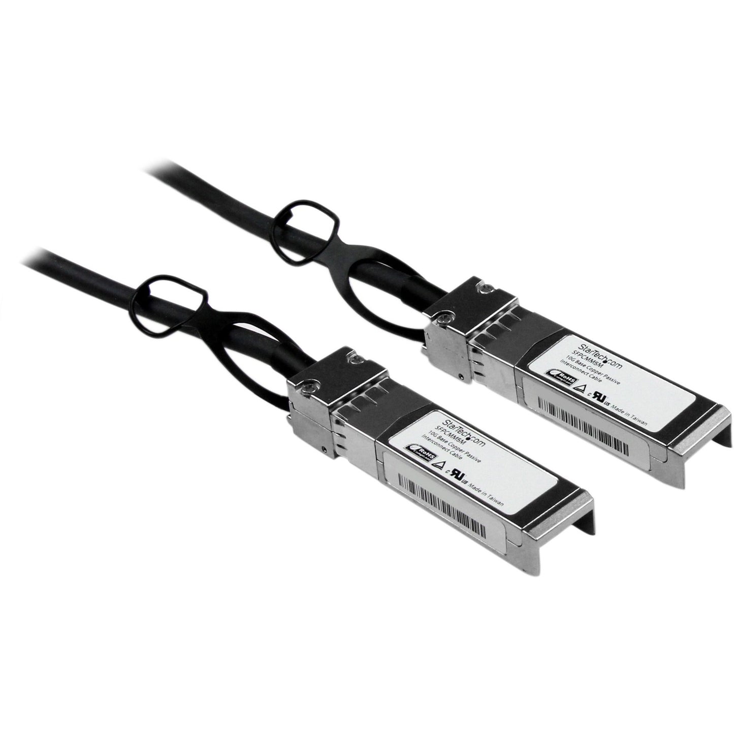 Main Image for StarTech.com 5m 10G SFP+ to SFP+ Direct Attach Cable for Cisco SFP-H10GB-CU5M - 10GbE SFP+ Copper DAC 10 Gbps Passive Twinax