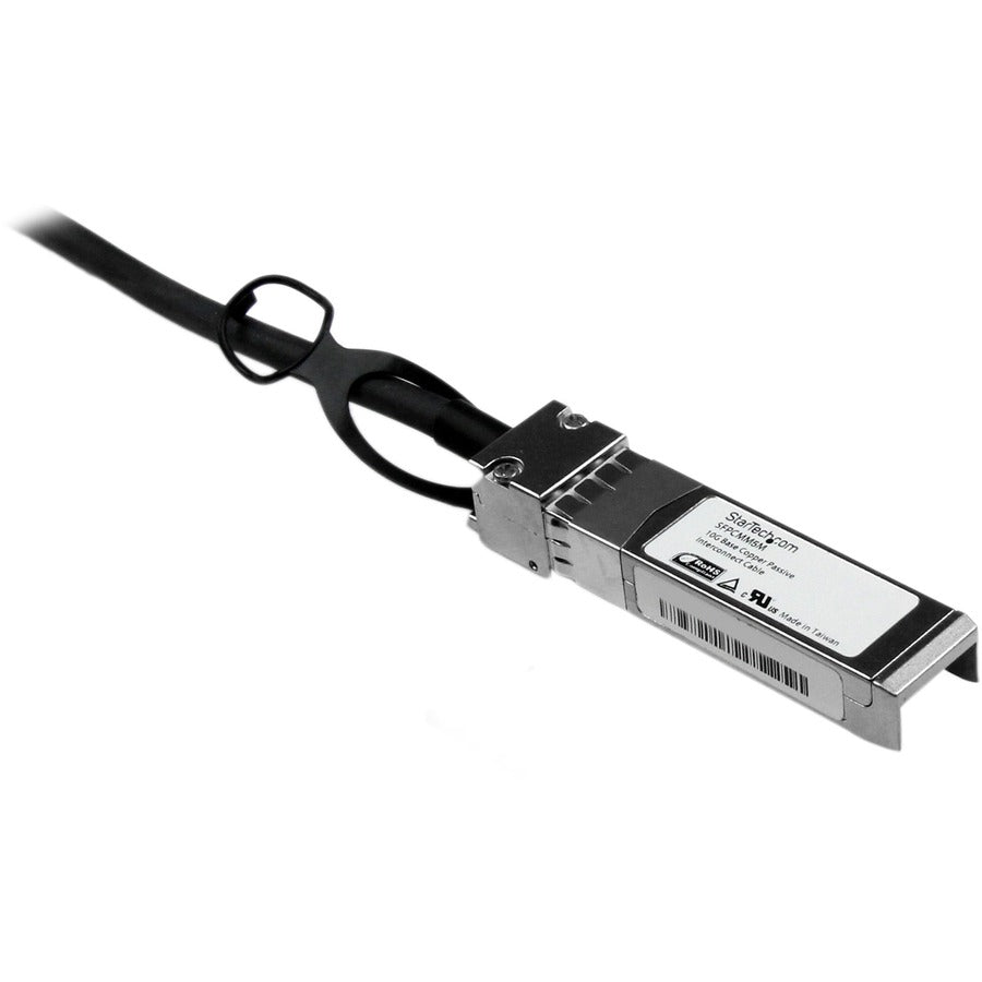 Alternate-Image1 Image for StarTech.com 5m 10G SFP+ to SFP+ Direct Attach Cable for Cisco SFP-H10GB-CU5M - 10GbE SFP+ Copper DAC 10 Gbps Passive Twinax