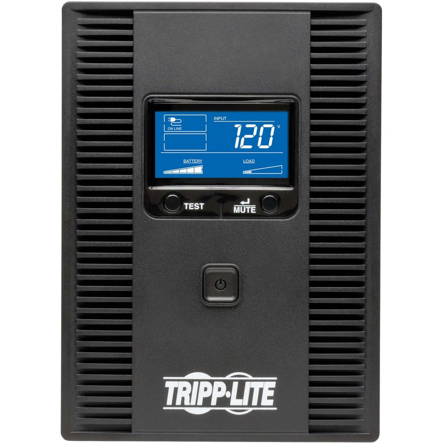 Front Image for Eaton Tripp Lite Series SmartPro LCD 120V 1300VA 720W Line-Interactive UPS, AVR, Tower, LCD, USB, 8 Outlets