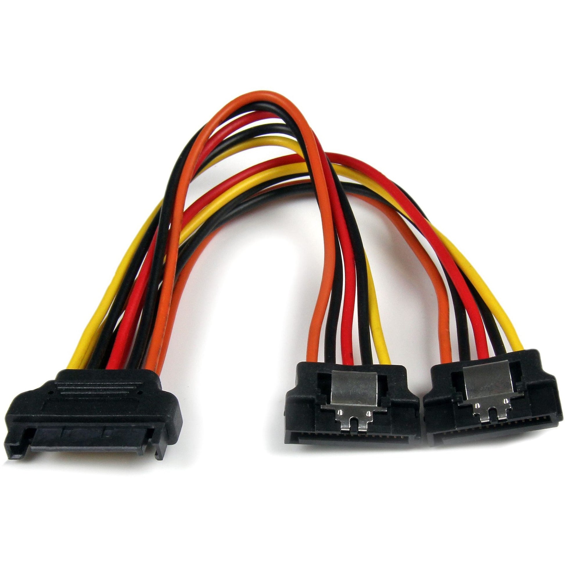 Main Image for StarTech.com 6in Latching SATA Power Y Splitter Cable Adapter - M/F