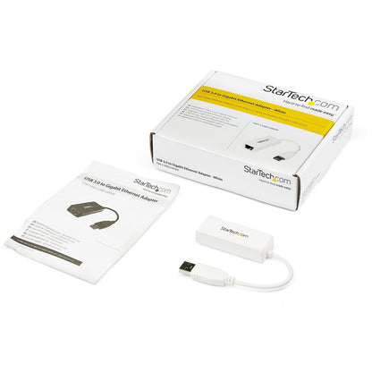Alternate-Image4 Image for StarTech.com USB to Ethernet Adapter, USB 3.0 to 10/100/1000 Gigabit Ethernet LAN Adapter, USB to RJ45 Adapter, TAA Compliant