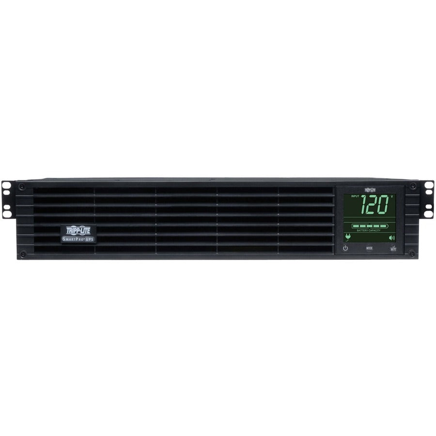 Front Image for Eaton Tripp Lite Series SmartPro 120V 1.5kVA 1.35kW Line-Interactive Sine Wave UPS, 2U Rack/Tower, WEBCARDLX Network Interface, LCD, USB, 8 Outlets